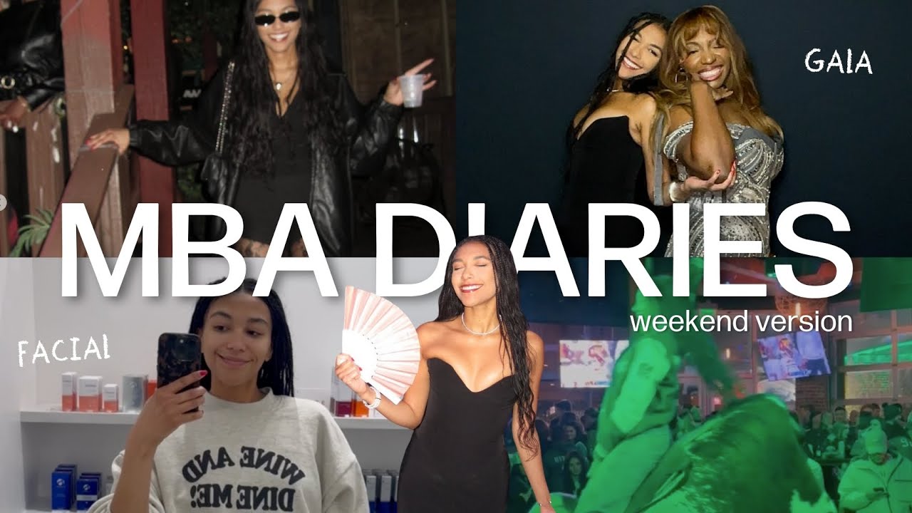 a weekend in my life as a wharton mba student (gala, facial, and friends)