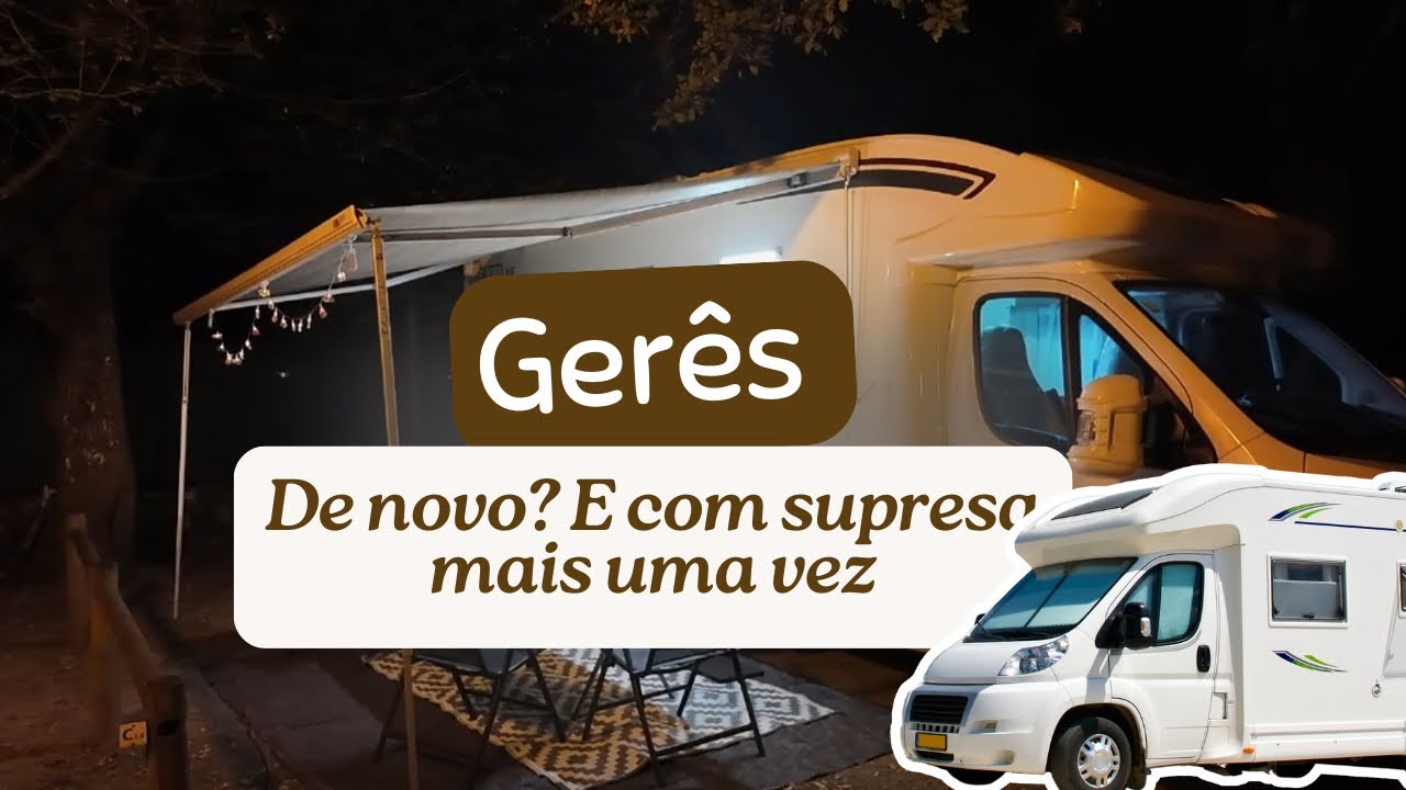 Depois do incêndio da caravana… agora uma tempestade no Gerês! 🌩️