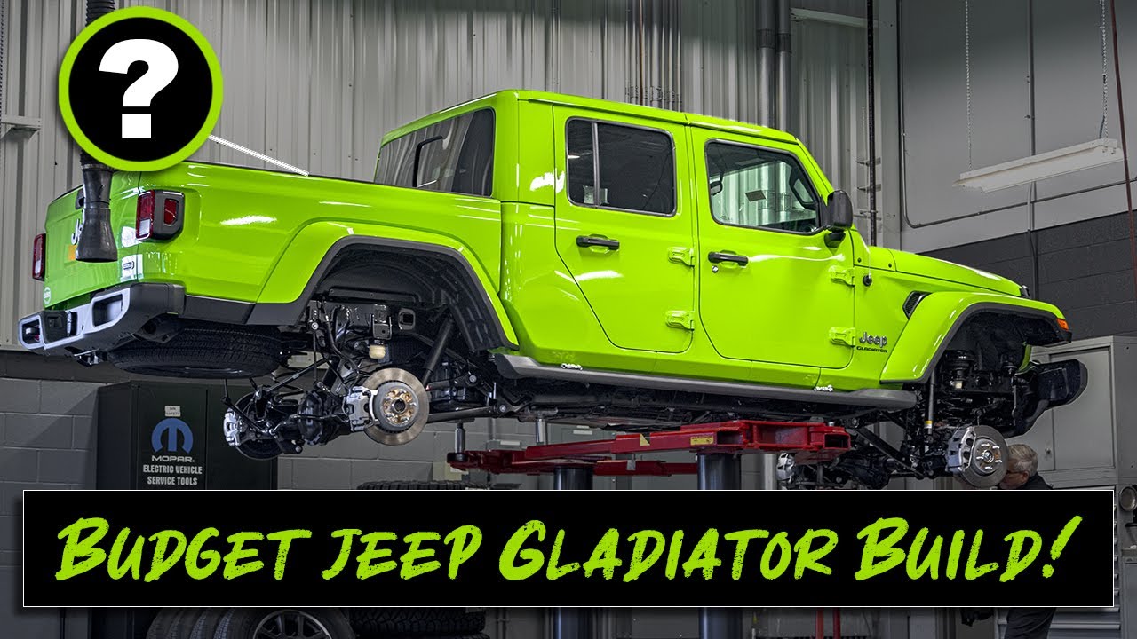 2021 Jeep Gladiator Budget Build | 3 Mods this truck NEEDED!