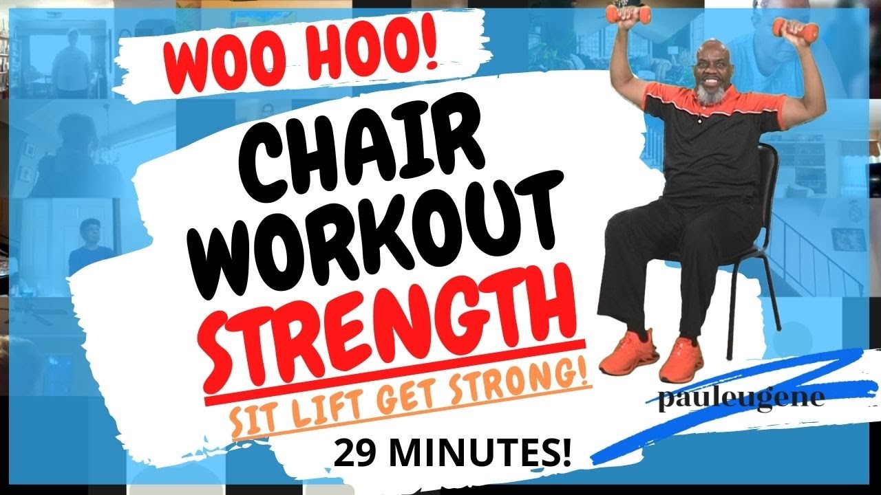 Chair Workout | Sit Lift Get Strong | Seated Dumbbell Strength Training | 29 Minutes | Wheelchair