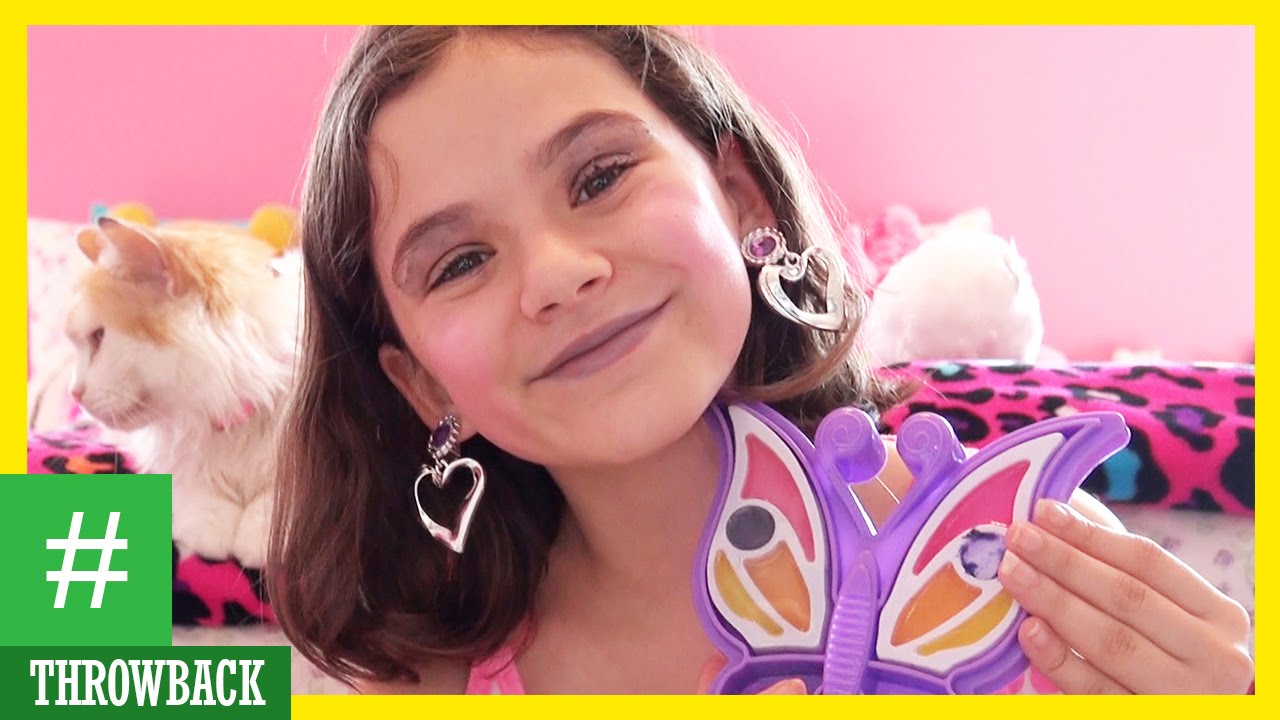 THROWBACK!! Tinker Bell Makeup Kit Review and Tutorial by Emma |  KITTIESMAMA