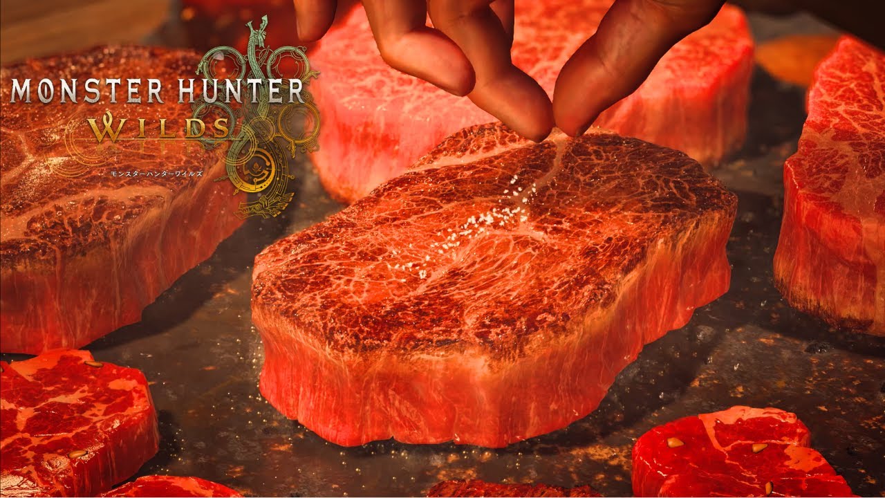 【モンハンワイルズ】 大集会所食事シーンまとめ(お取り寄せ+交わりの祭事 春夏Ver.)
