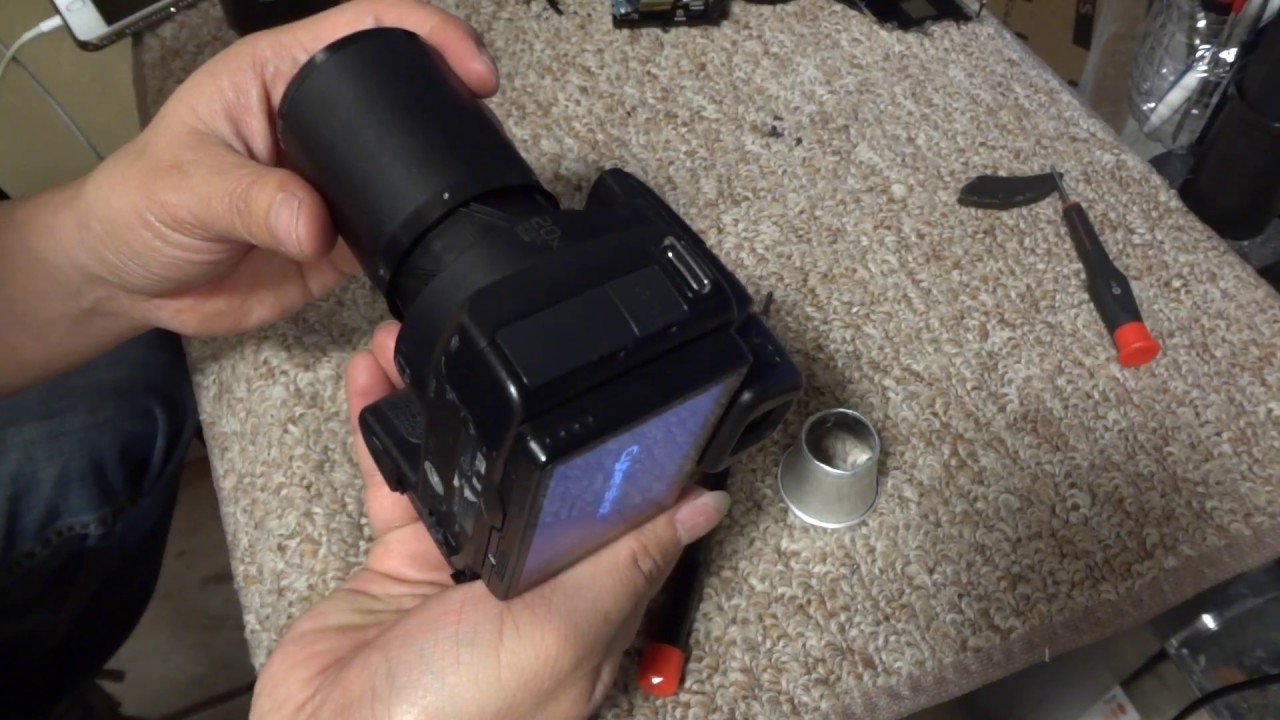HOW TO REPAIR SONY DSC -HX1 Part 2/SUA MAY SONY DSC -HX1