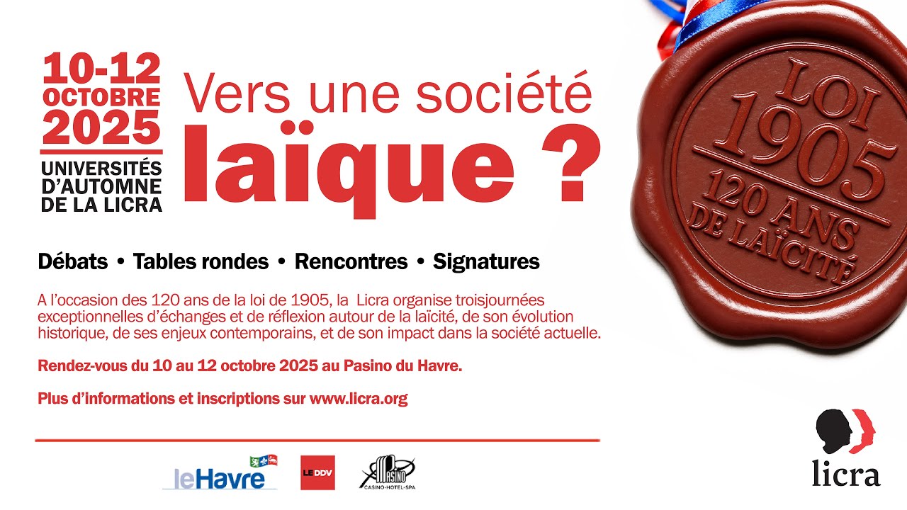 #UA2025 - Table ronde 1 : « La laïcité de 1901 à 2021 : un continuum cohérent et logique »