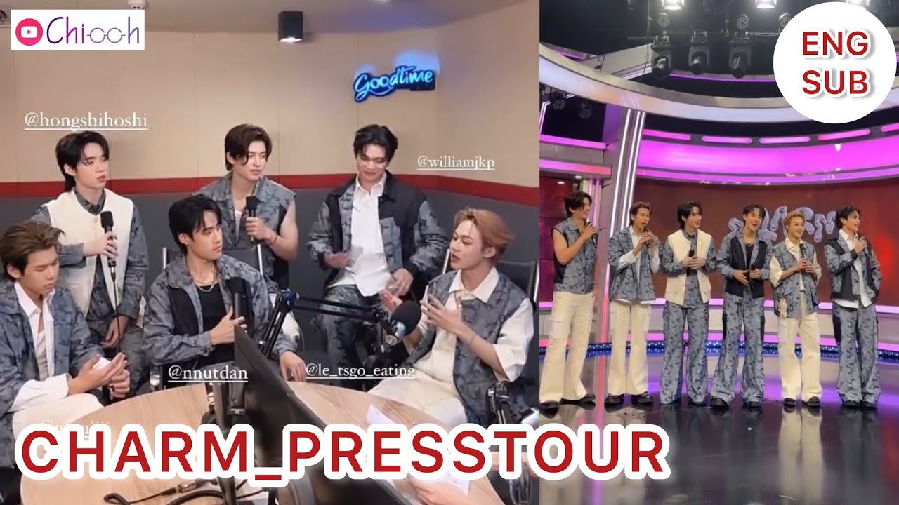 [ENG SUB] Pond Naravit x LYKN with CHARM_PRESSTOUR