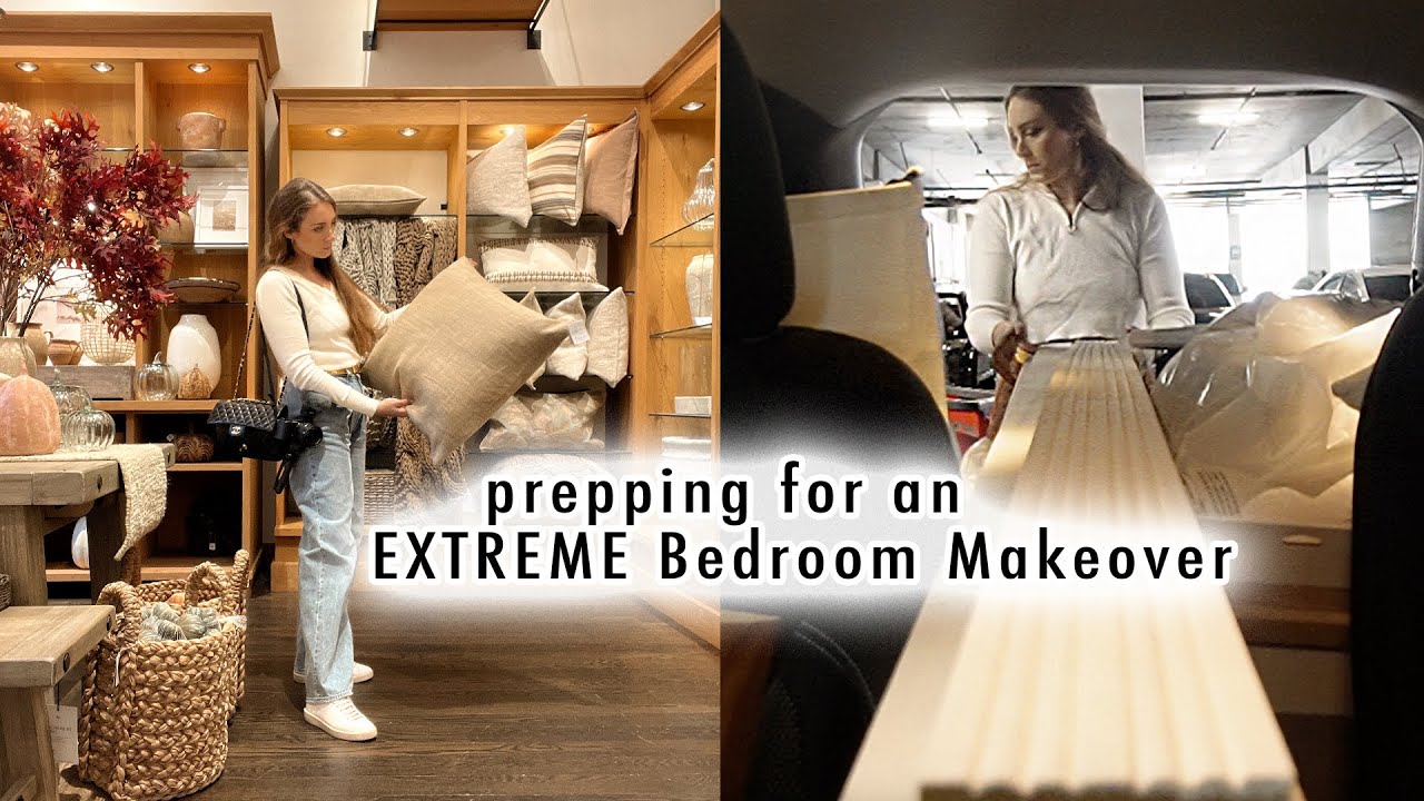 prepping for a EXTREME Bedroom Makeover | XO, MaCenna Vlogs
