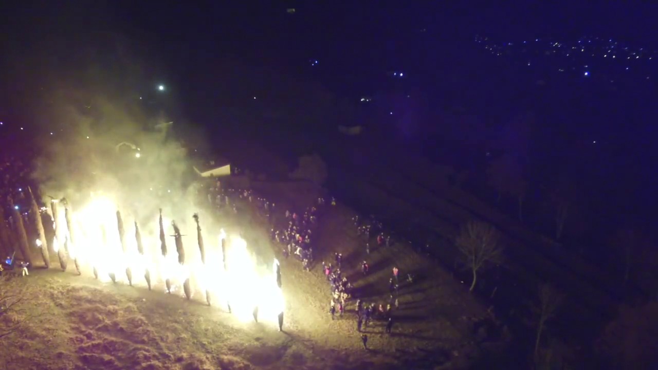 Fackelbrennen Schweina - 24. Dezember 2016