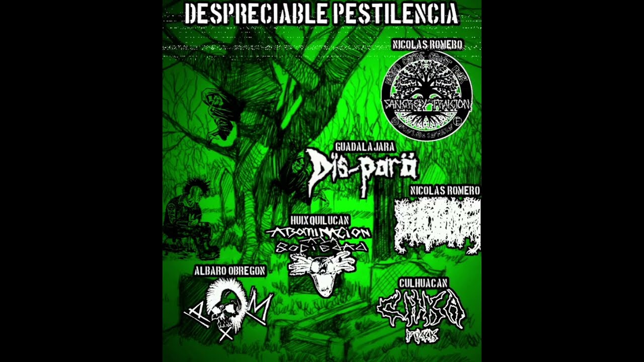 DESPRECIABLE PESTILENCIA - Compilado Punk