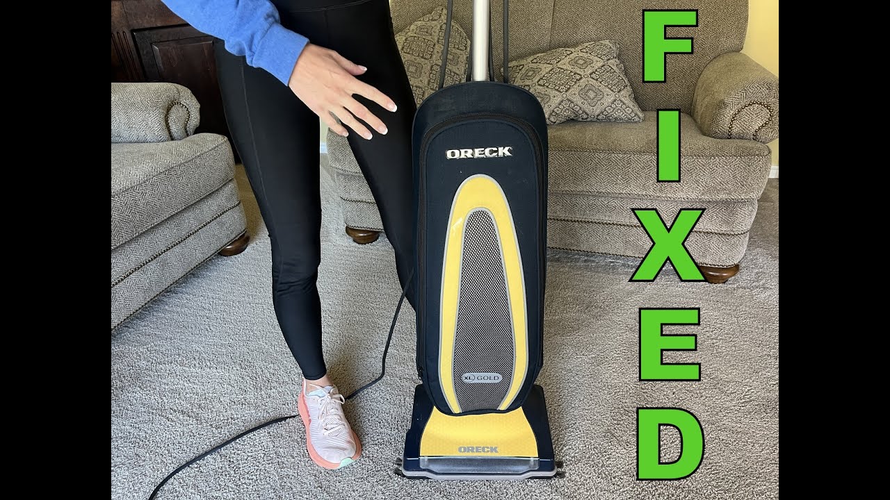 Why is My Oreck Vacuum Not Moving Forward - How To Change the Oreck Vacuum Belt