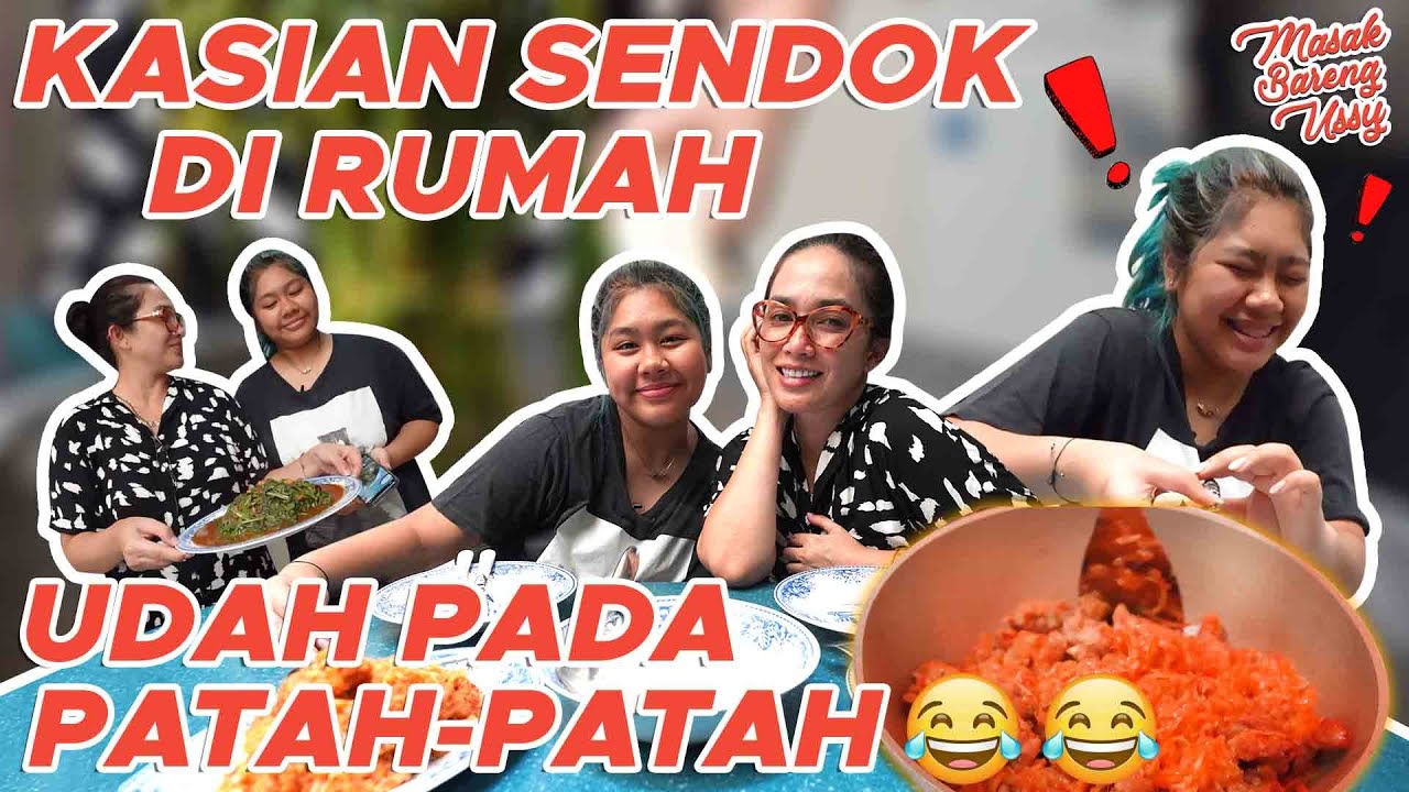 AMEL USSY MASAK AYAM SAMBEL MANGGA & KANGKUNG BALACAN