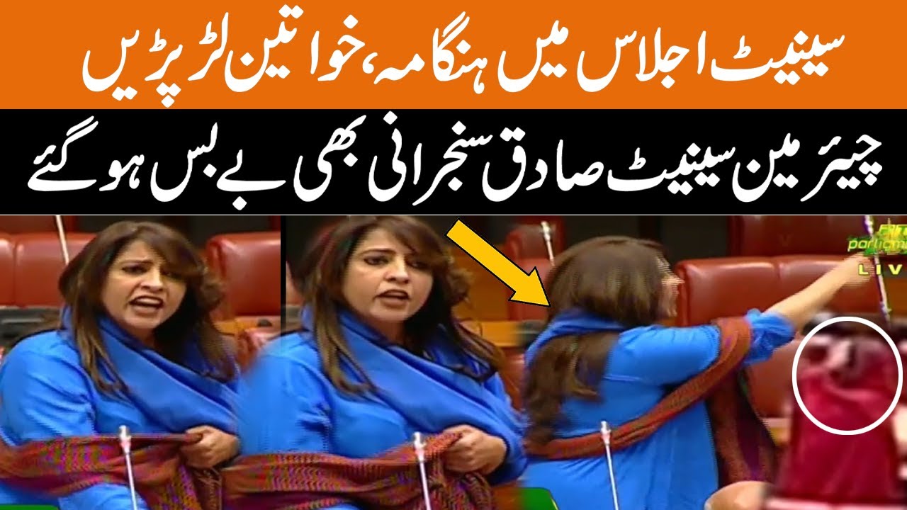 Palwasha Khan fought in the Senate I Senate Speech I GNN
