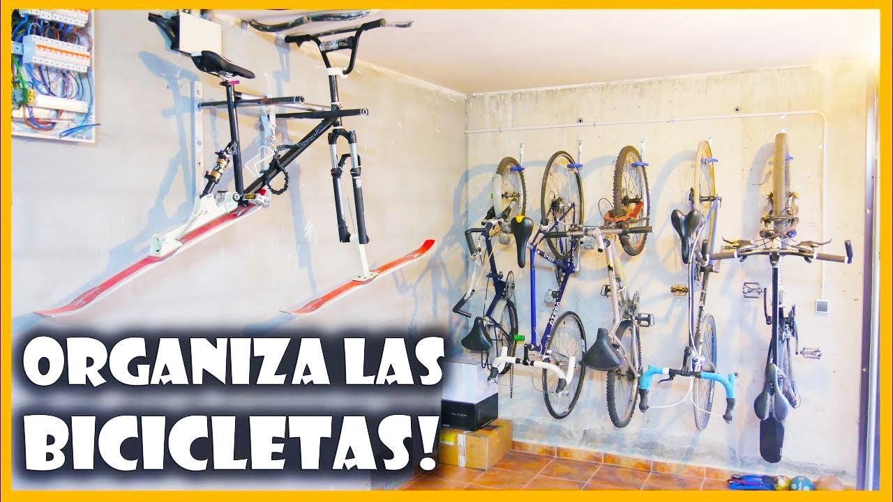 🚲 COMO MONTAR un COLGADOR o SOPORTE de PARED para BICICLETAS | ACCESORIOS BICICLETA