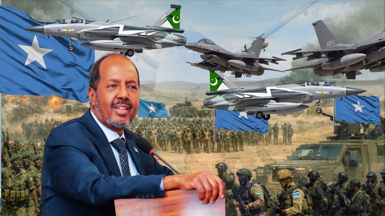 DEG DEG: Somaliya oo heleysa diyaarado dagaal iyo Hub casri ah & MD Xasan Sh oo ku dhawaaqay in...