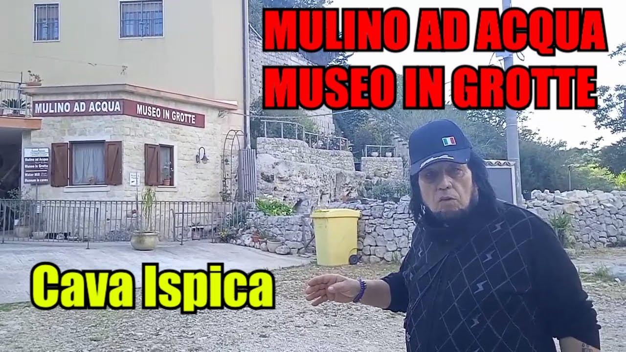 MULINO AD ACQUA E MUSEO IN GROTTE - Cava Ispica