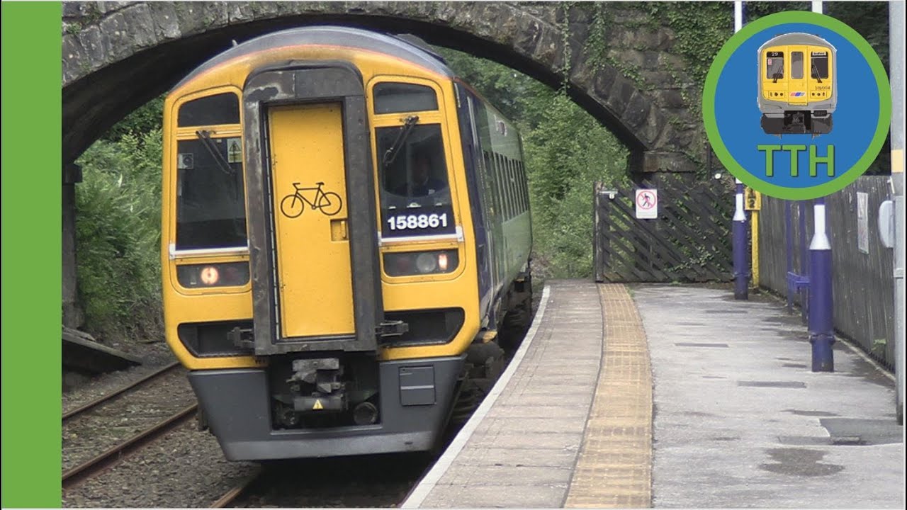 Class 158s at Wennington