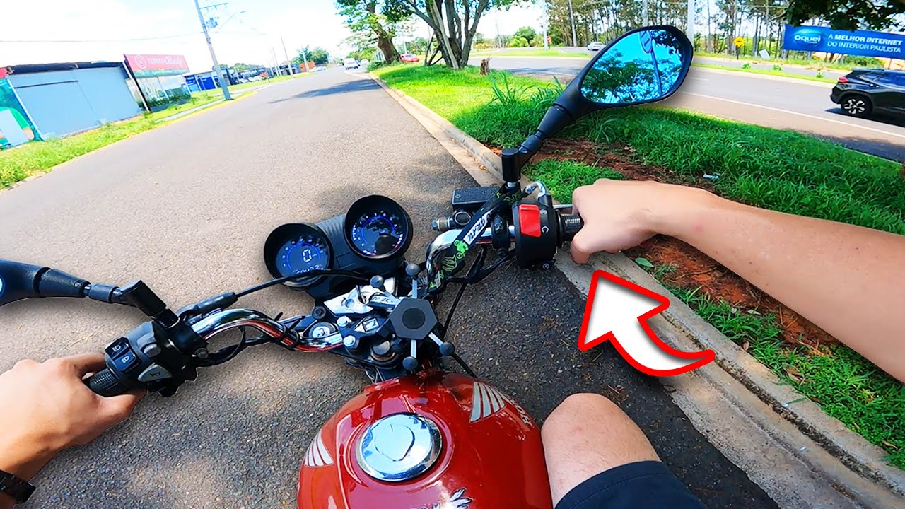 COMO TER CONTROLE DO ACELERADOR JUNTO COM A EMBREAGEM NA MOTO...