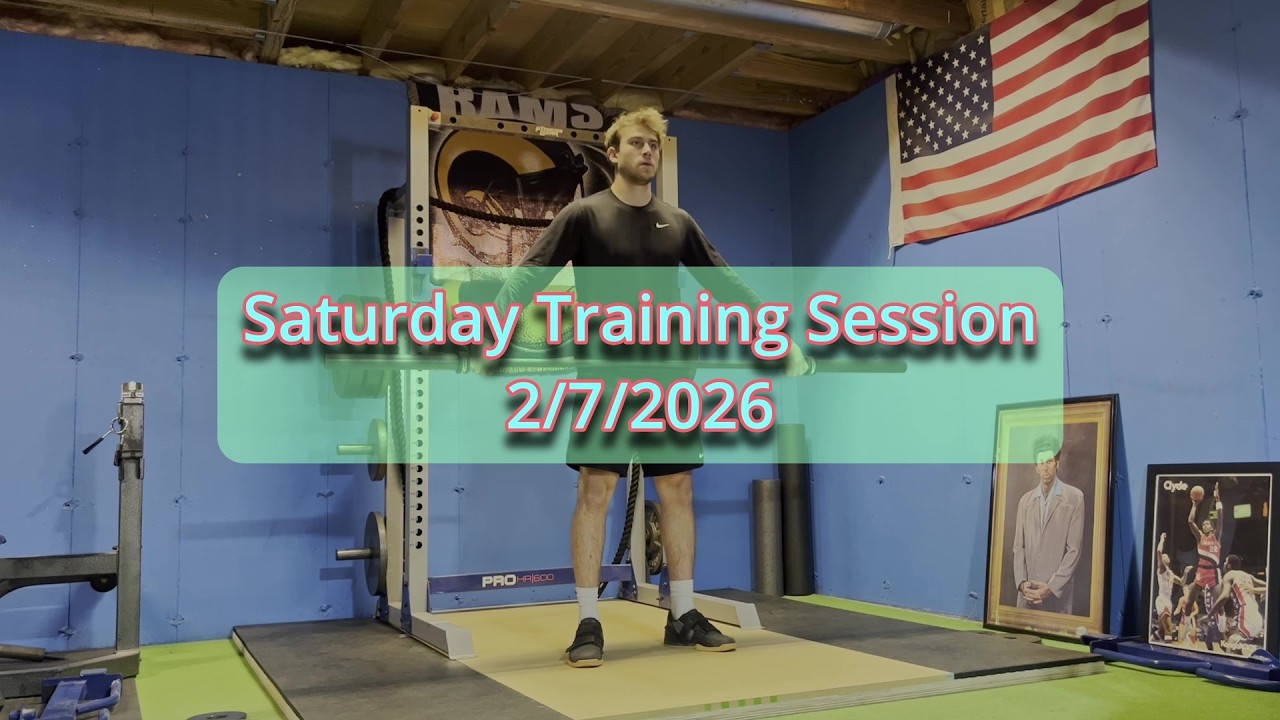 Weightlifting | Saturday Training Session