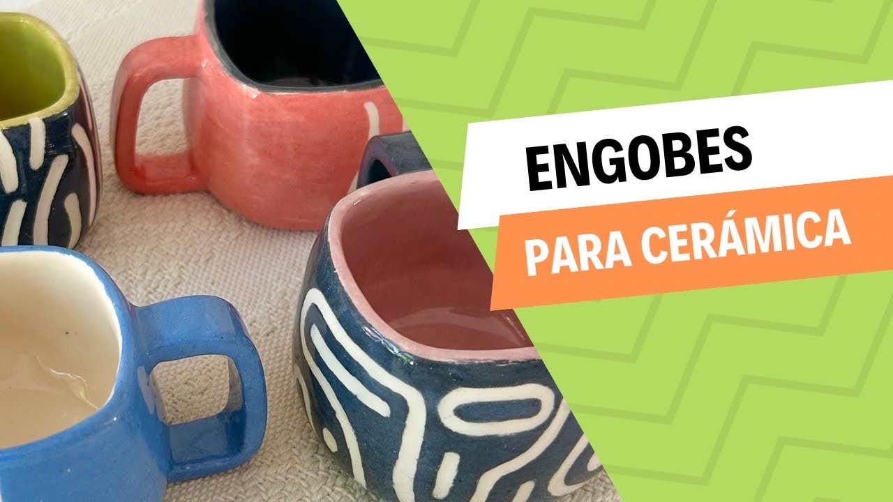 Pintura con engobes para cerámica