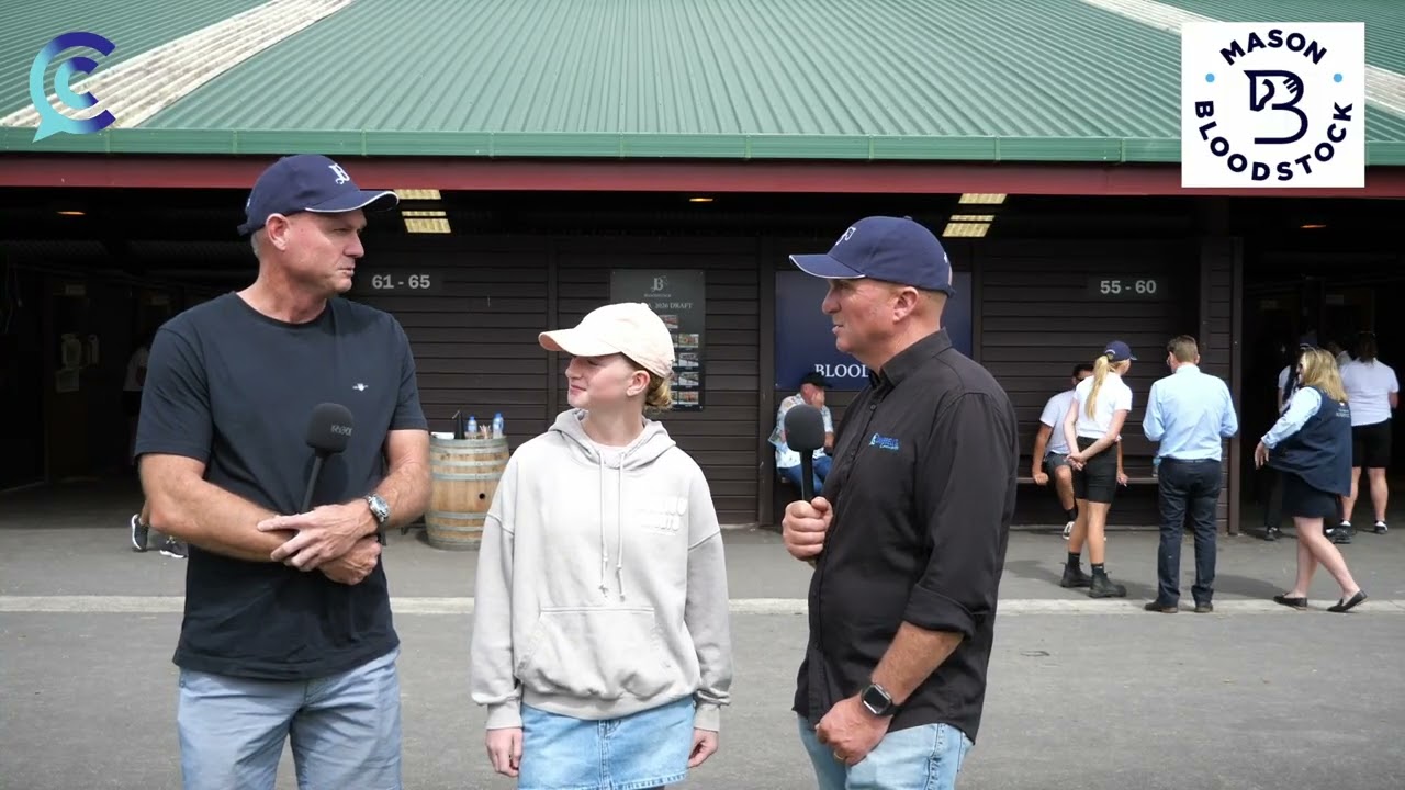 CC with Trent and Charlie Mason from Mason Bloodstock.
