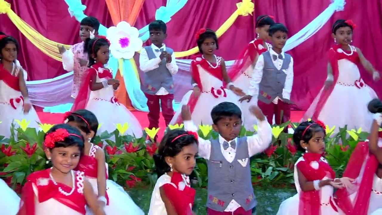 Fathima School, Mathigiri Annual Day Celebration -2024 LKG Welcome Dance