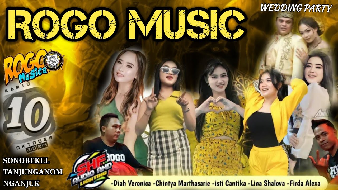 Live ROGO MUSIC Sonobekel Tanjunganom Nganjuk SHF AUDIO & LIGHTING