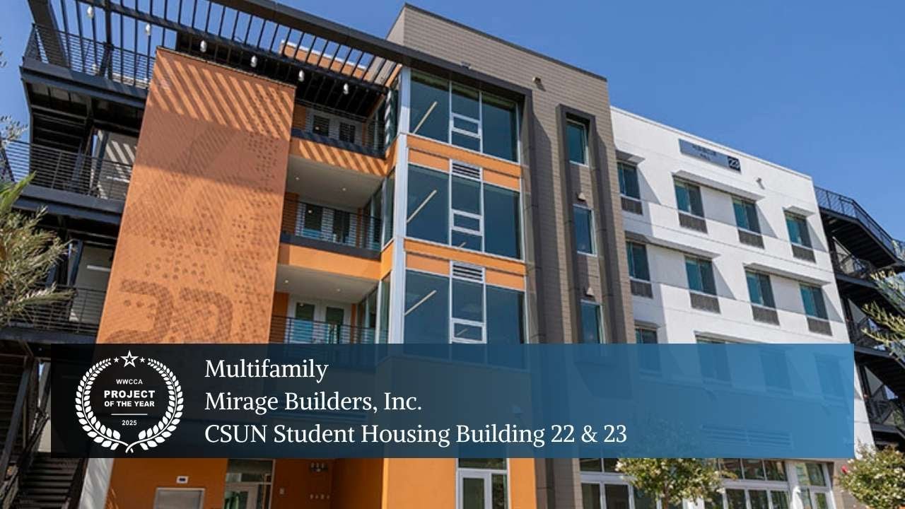 Multifamily - CSUN Student Housing Building 22 & 23 - Mirage Builders, Inc.
