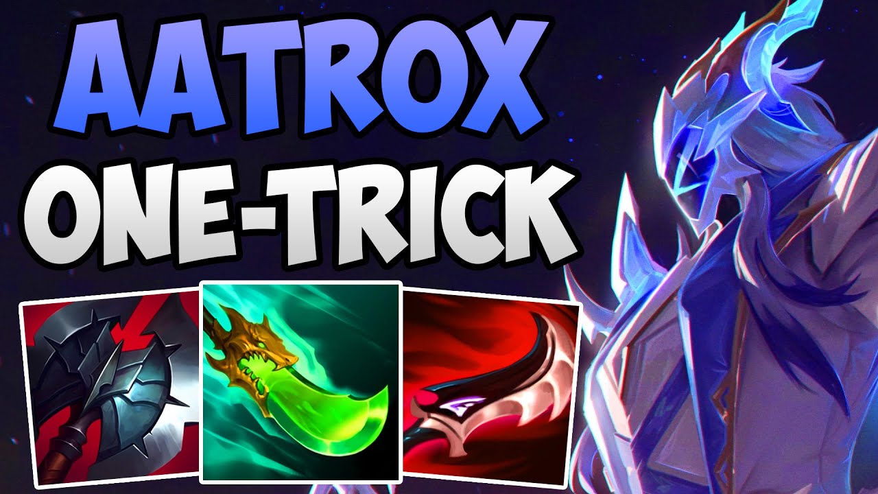 CHALLENGER AATROX ONE-TRICK INSANE SOLO CARRY | CHALLENGER AATROX TOP GAMEPLAY | Patch 13.14 S13