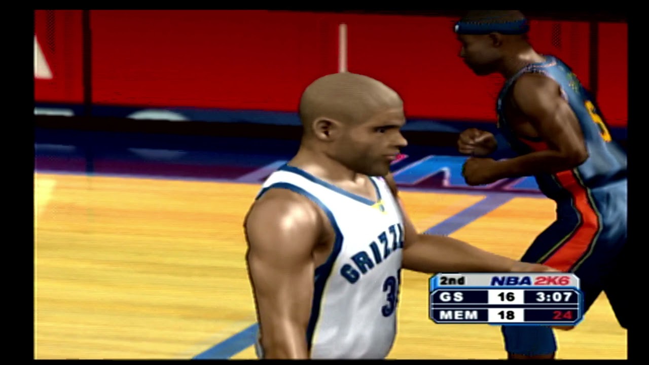 NBA 2K6 Grizzlies vs Warriors
