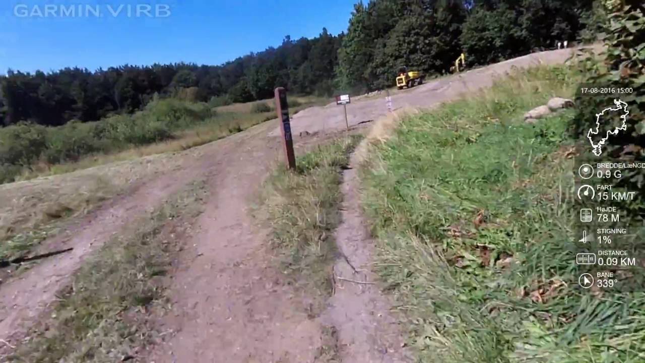 Det hvide spor, Bidstrup Skoven MTB XC singletrack - Min første gennemkørsel.