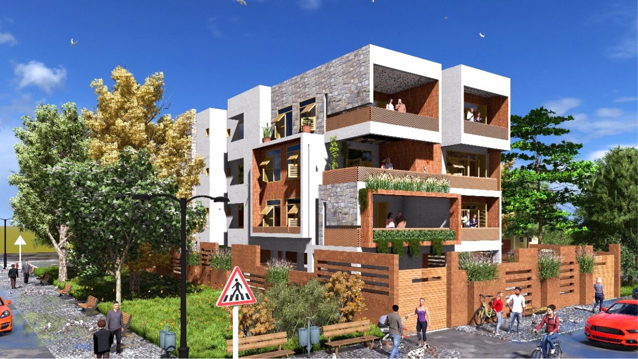 Mastering Revit BIM: G+4 Residential Lowrise Building from Scratch