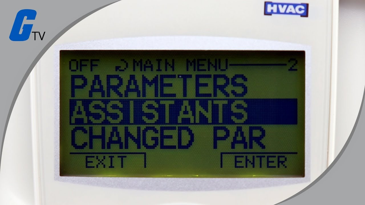 Basic Startup using the Startup Assistant on ABB's ACH550 HVAC Drive