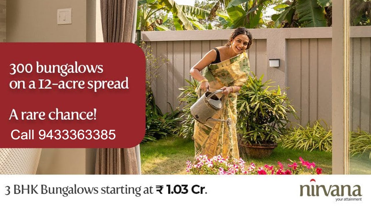 Srijan Nirvana Bungalow in Kolkata Near Southern Bypass