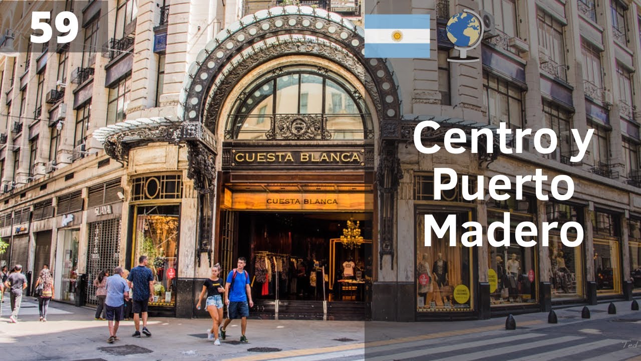 ¿Qué ver en el CENTRO y PUERTO MADERO? - BUENOS AIRES | ARGENTINA