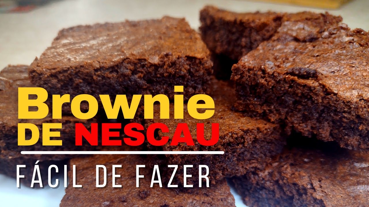 Brownie de Nescau | fácil de fazer