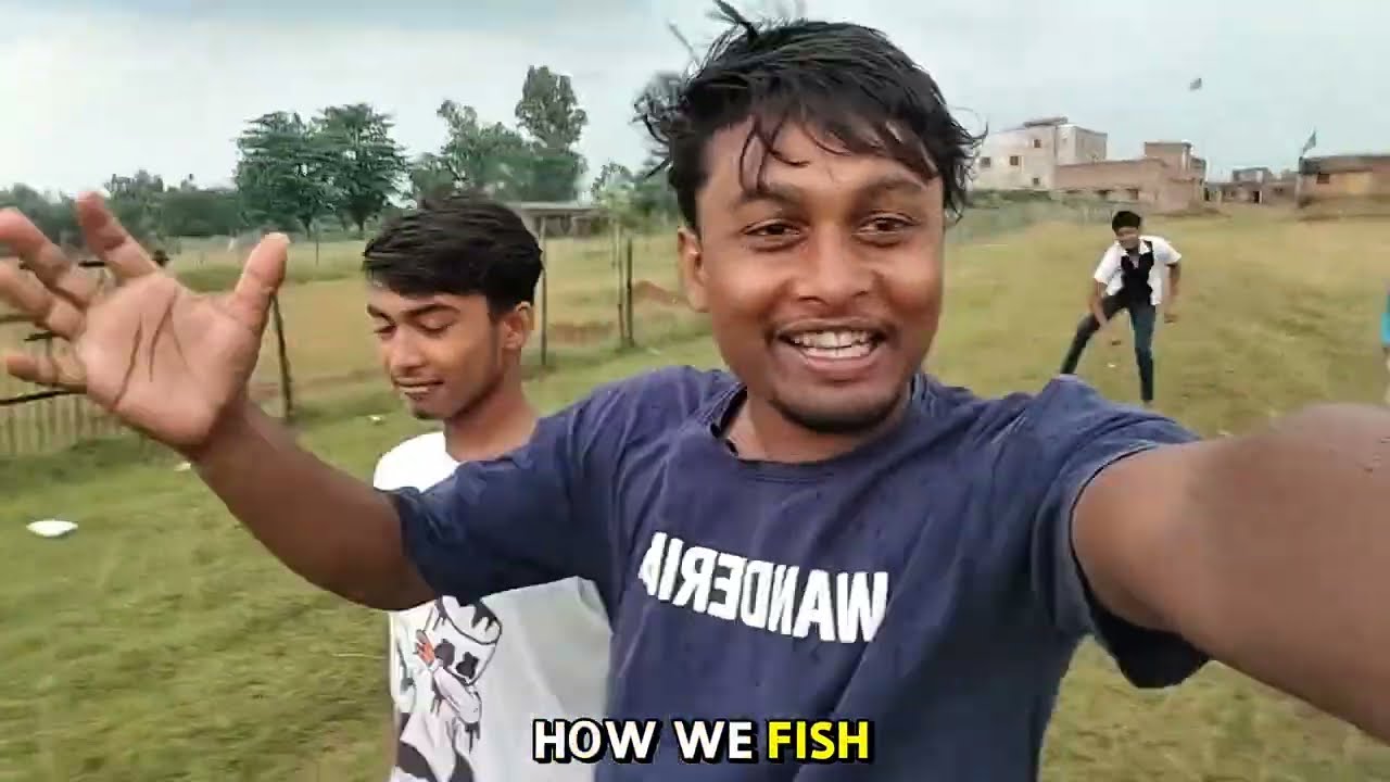 Dehati video aj hm machhali pakdane ja rahe hai 