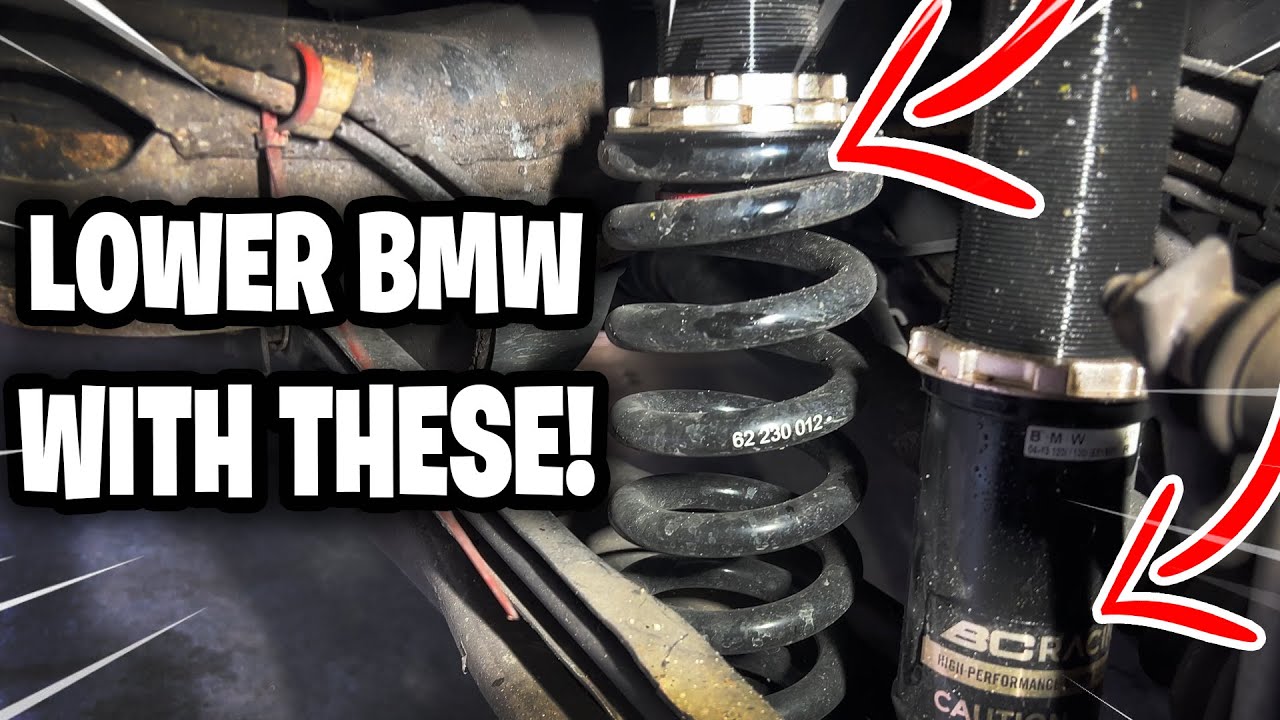 How To Adjust BC Racing Coilovers To Lower The Car