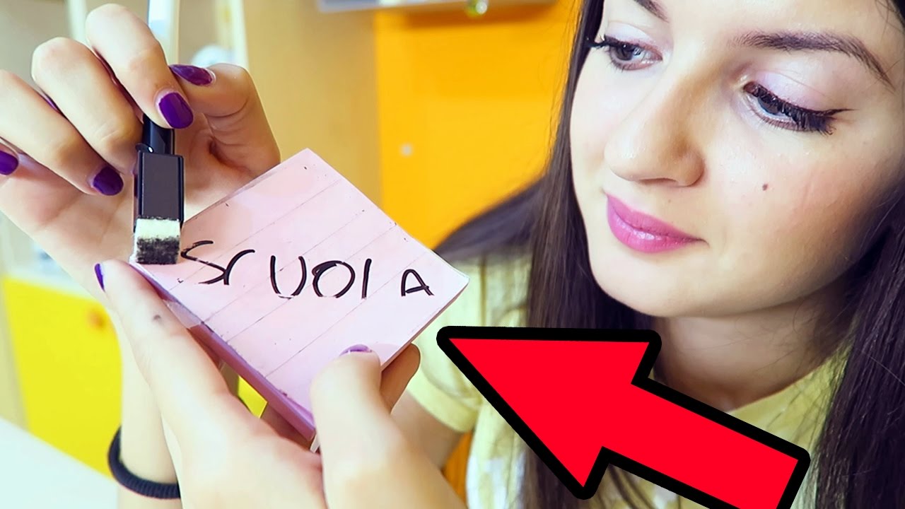 5 TRUCCHI PER LA SCUOLA! (Life Hacks ITA)