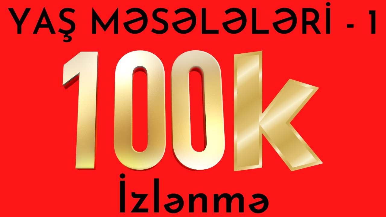 Yaş Məsələləri 1.Ağabəyli İsaməddin.(MİQ,Sertifikasiya)