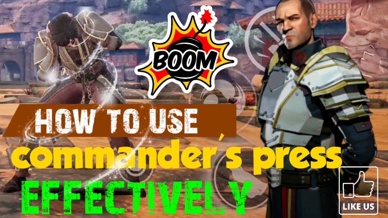 || top 6 ways to use commander's press 💯🎉|| #shadowfightarenasarge 🔥 #sfarena #theodysseygaming
