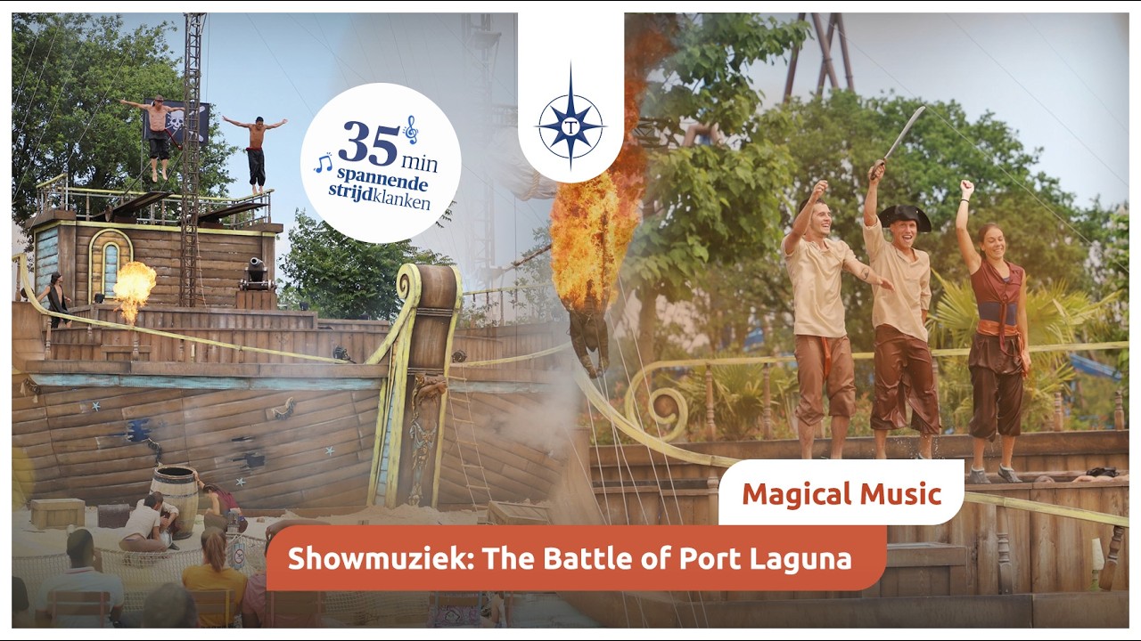Magical Music: alle strijdmuziek van The Battle of Port Laguna 🎶⚔️ | Attractiepark Toverland
