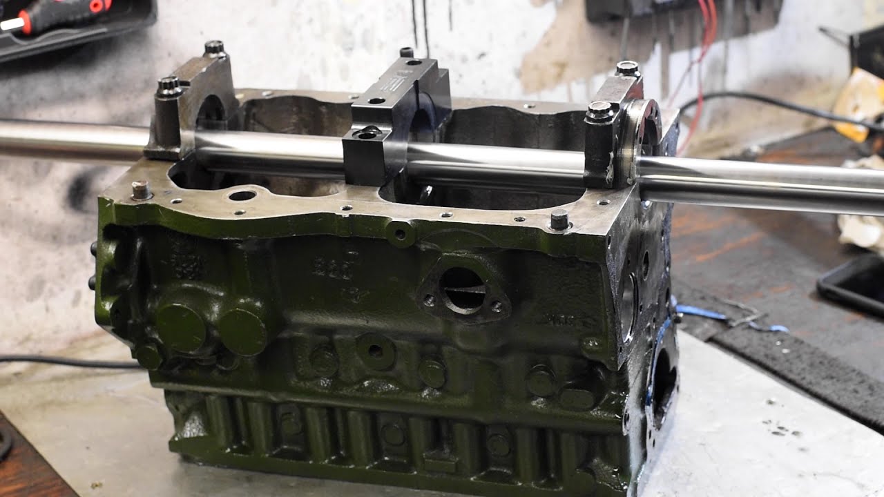 Classic Mini A-Series Block line boring  EP1 diy