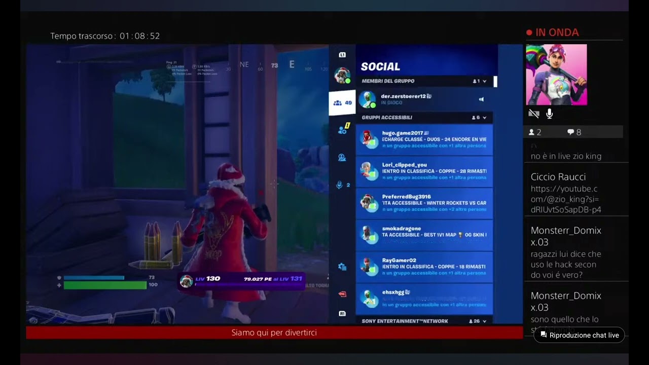 vittoria reale su fortnite + vi presento il canale di derix