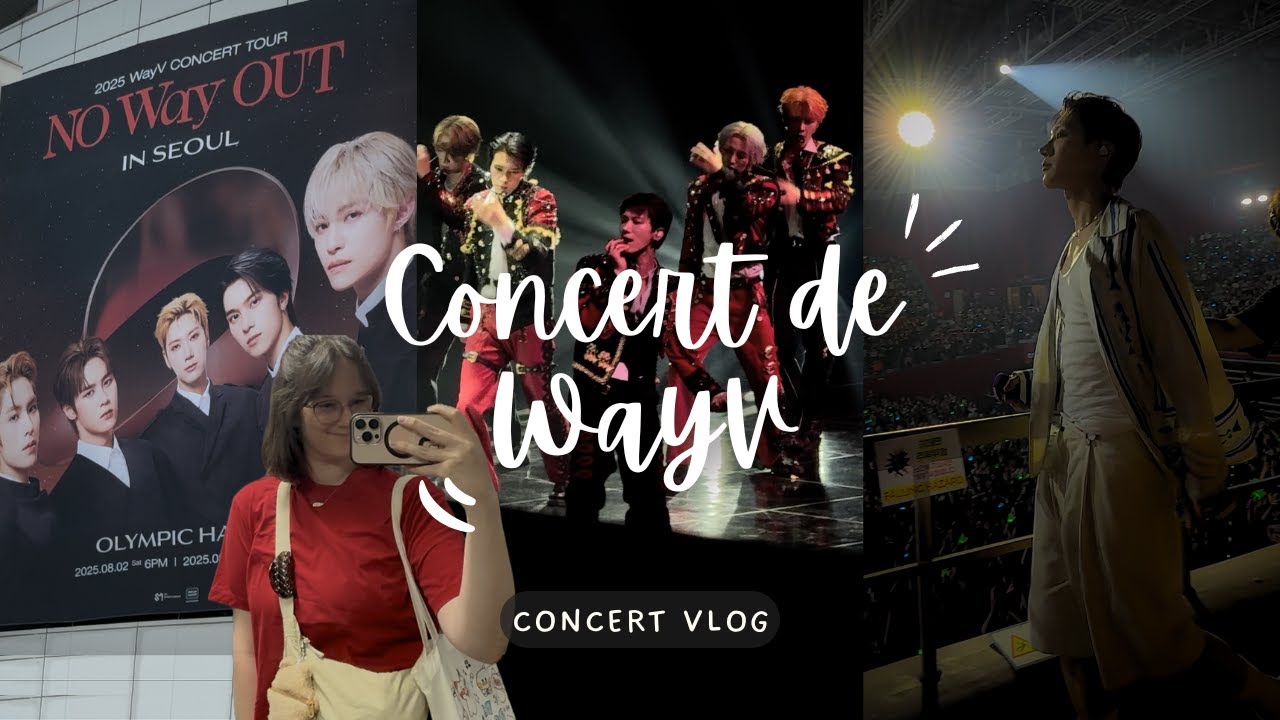 WayV NO Way Out Tour ✩ vlog concert 1 ✩ pvt corée du sud