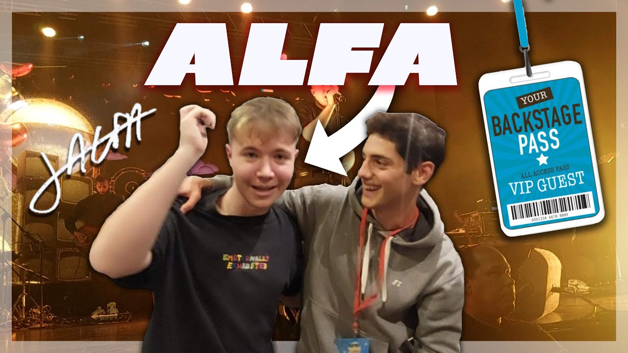 Ho incontrato ALFA nel BACKSTAGE del suo CONCERTO a MILANO! - Esperienza ASSURDA ;)