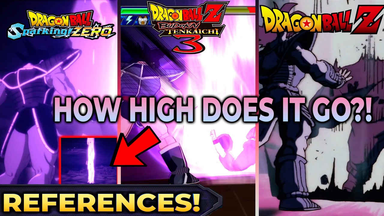 Movie Villains Cool Details in Sparking Zero