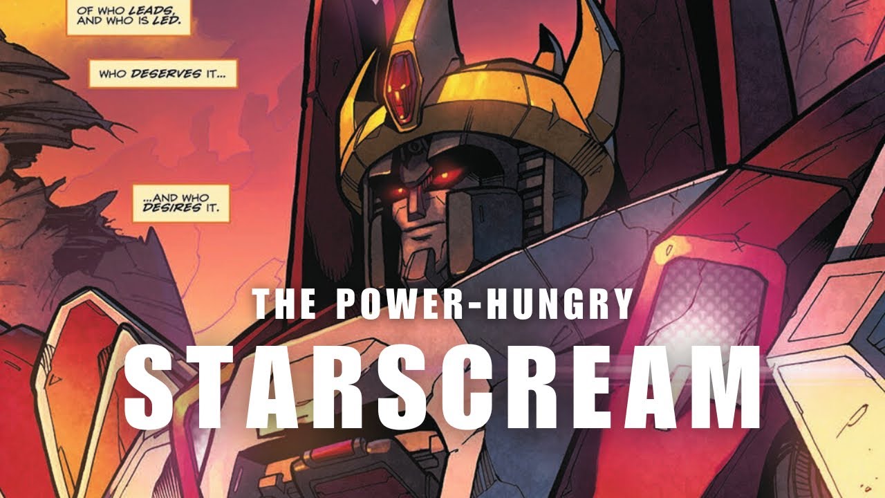 The Dark Side of Transformers: Starscream’s Quest For Power [Video Essay]