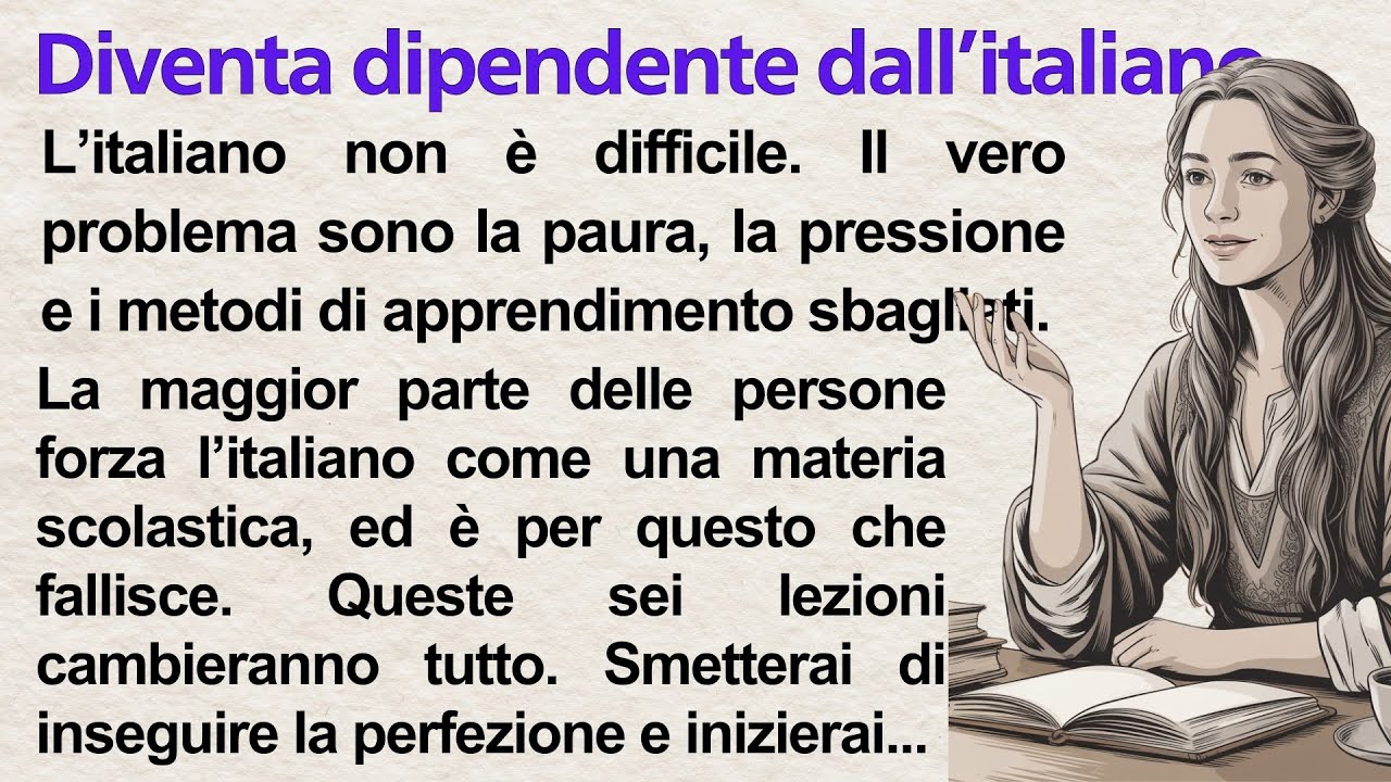 Get Addicted to Italian | 6 Powerful Lessons to Speak Italian Naturally 🇮🇹 | Italiano Tales