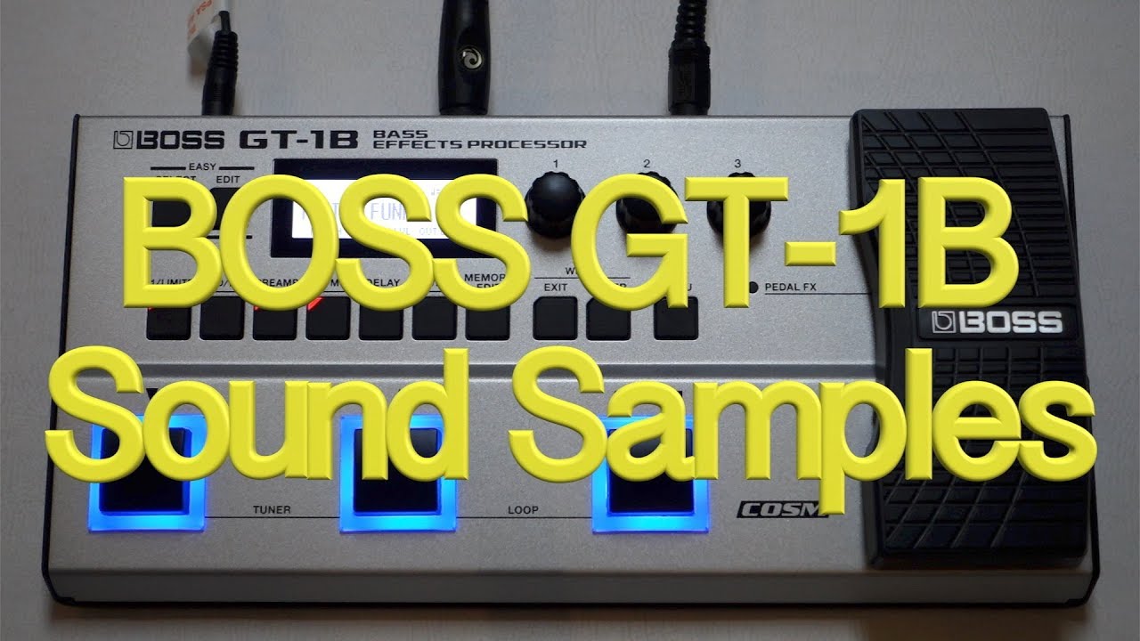 Boss GT-1B Samples gt-1b gt1b