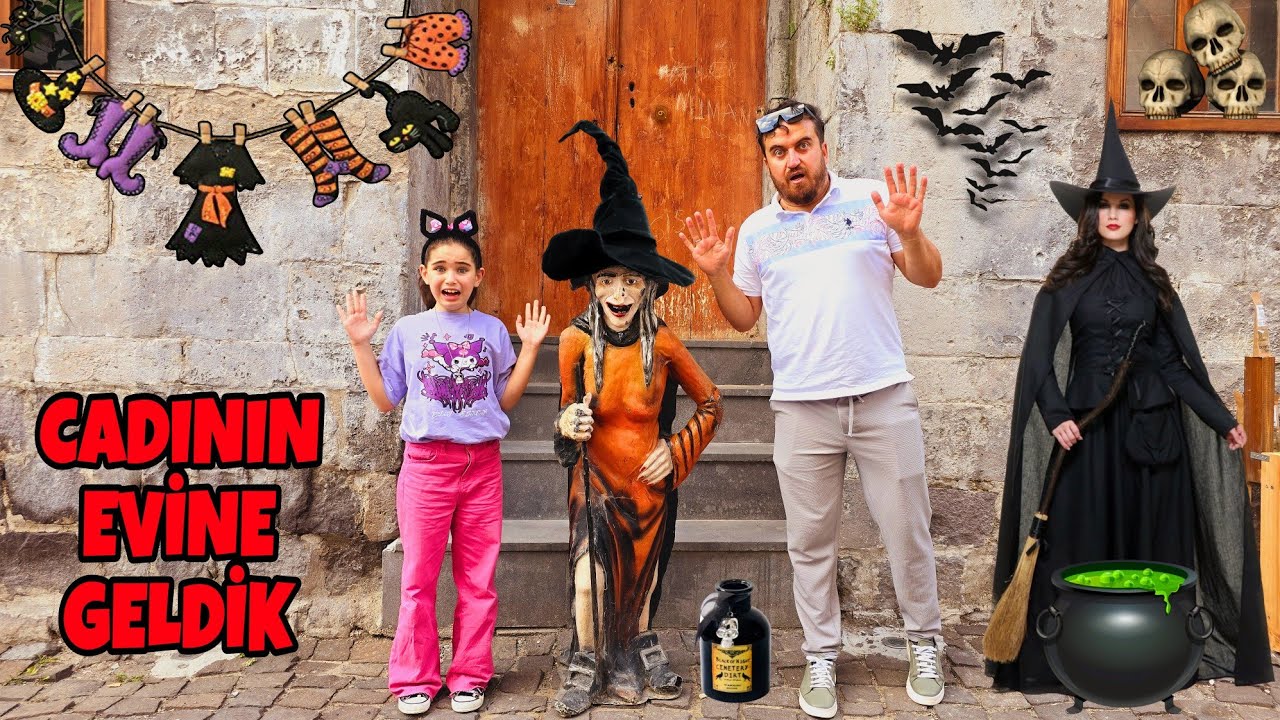 ELİF BİZİ CADININ EVİNE G&Ouml;T&Uuml;RD&Uuml;!! EVDE İLGİN&Ccedil; ŞEYLER VAR!! بابا جاب لي بالون - جنى مقداد | طيور بيبي