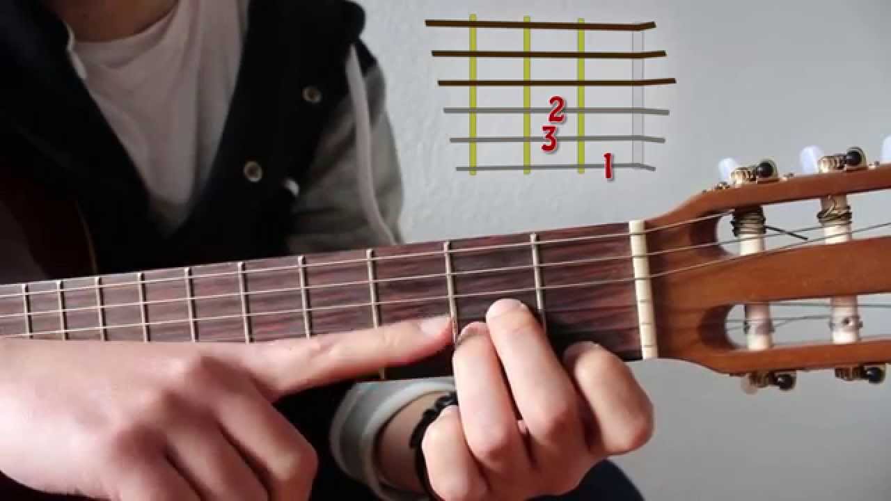 Como tocar RE MENOR y RE MAYOR, y con que acordes combinarlos. Curso básico de Acordes 9